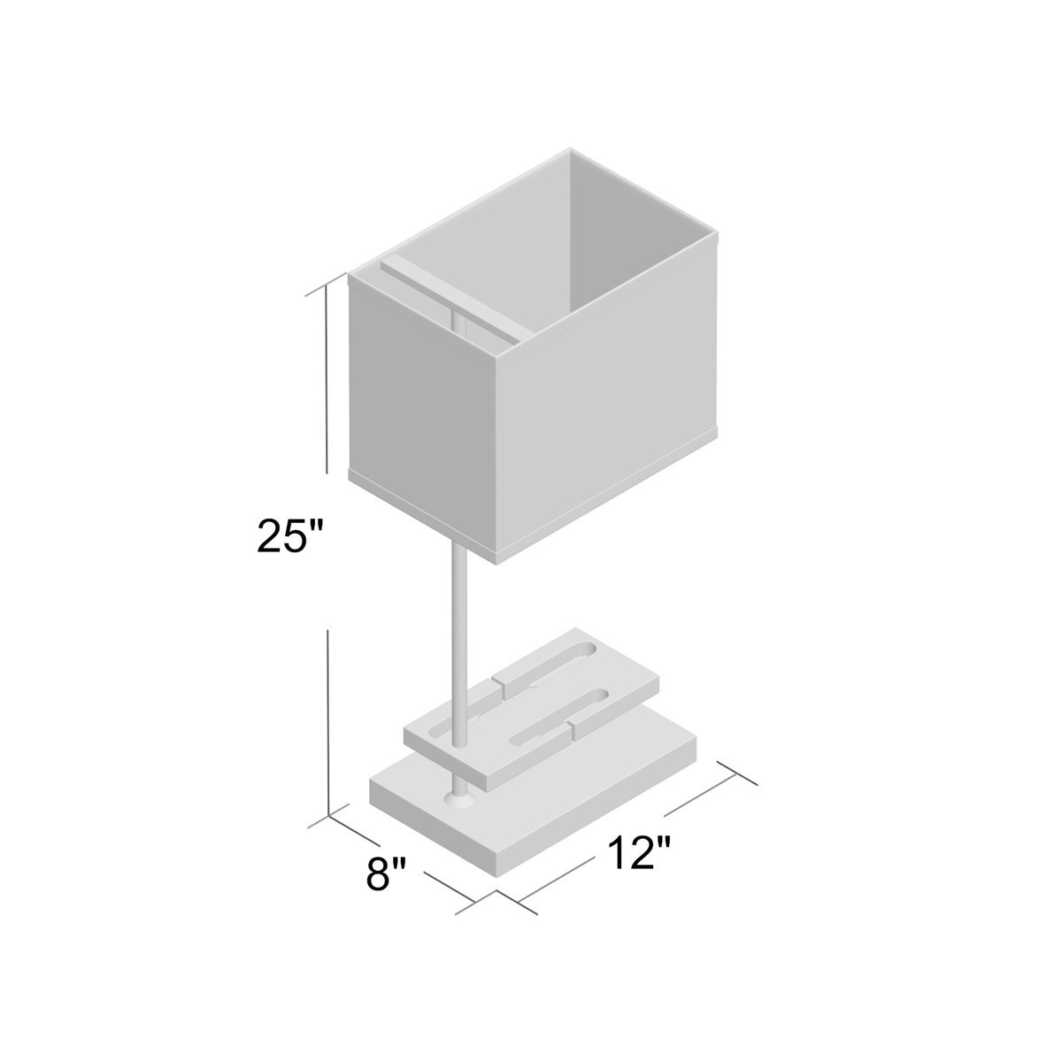 Ivy Bronx Aker 25" Table Lamp & Reviews Wayfair